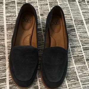 Sofft Cassia Loafers Block Heel Sz 8